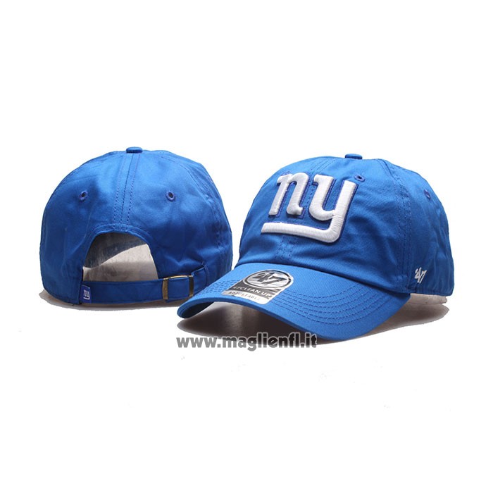 Cappellino New York Giants Adjustable Blu